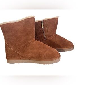 Style & Co  Brown Suede Boots